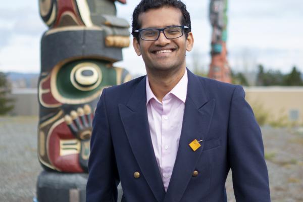 VIU MBA student Alvin Meledath will present his ideas on how to solve the national Indigenous doctor shortage to a panel of deputy ministers after becoming a finalist in the National Student Paper Competition.