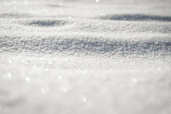 a close up image of snow.