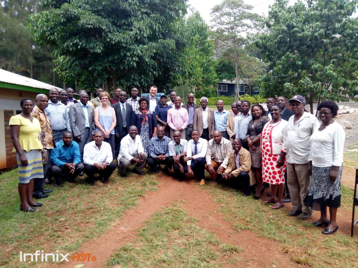 The VIU and Kenya teams involved in KEFEP