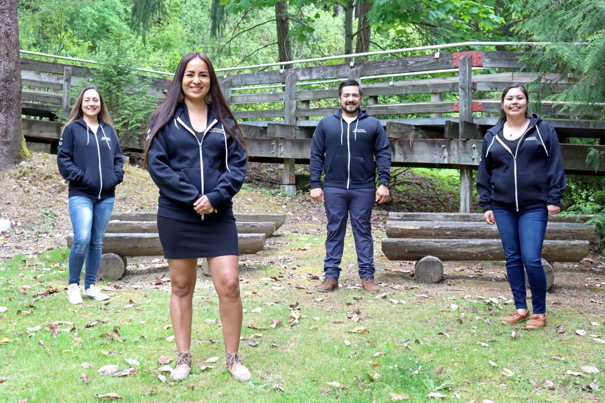 Portrait of mentors for VIU's Indigenous summer camp