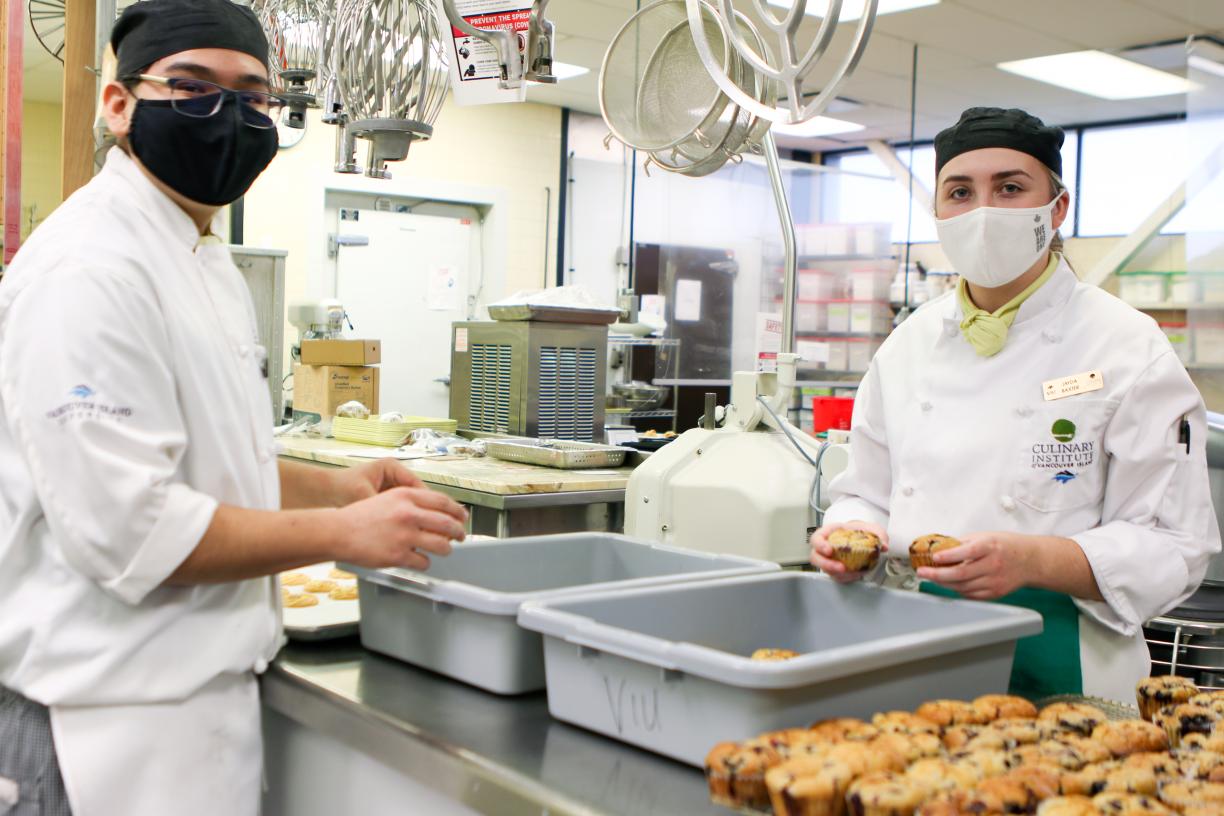 VIU Culinary Arts program donates surplus food to Salvation Army