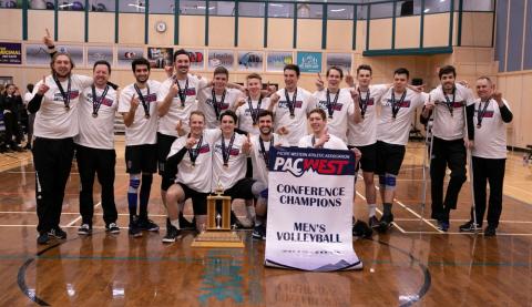 The VIU Mariner Men’s Volleyball teams will compete for gold at the CCAA nationals