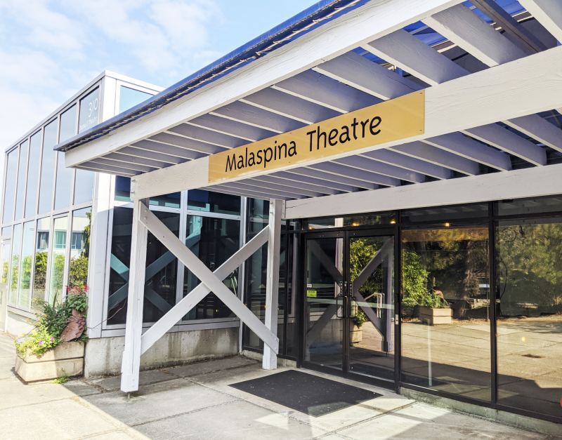 Entrance of the Malaspina Theatre